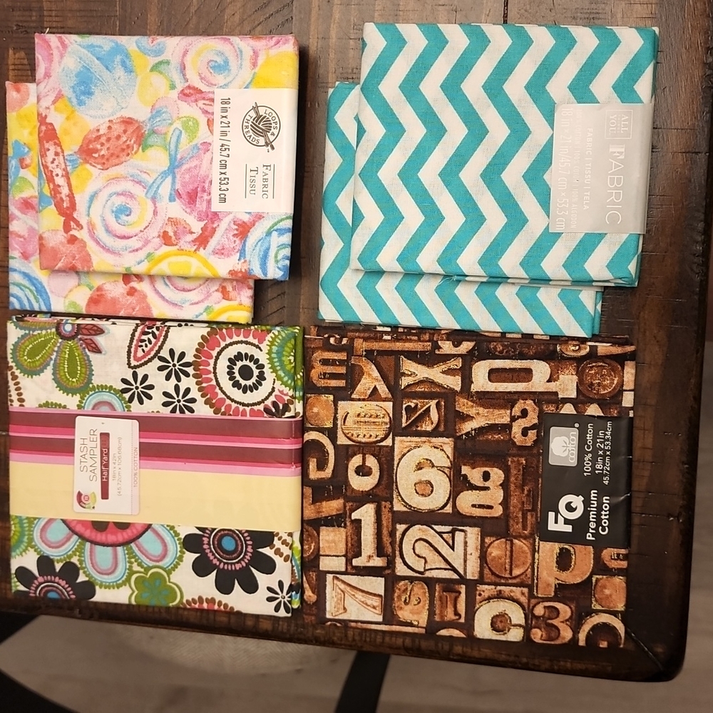 Various Fat Quarter Fabrics